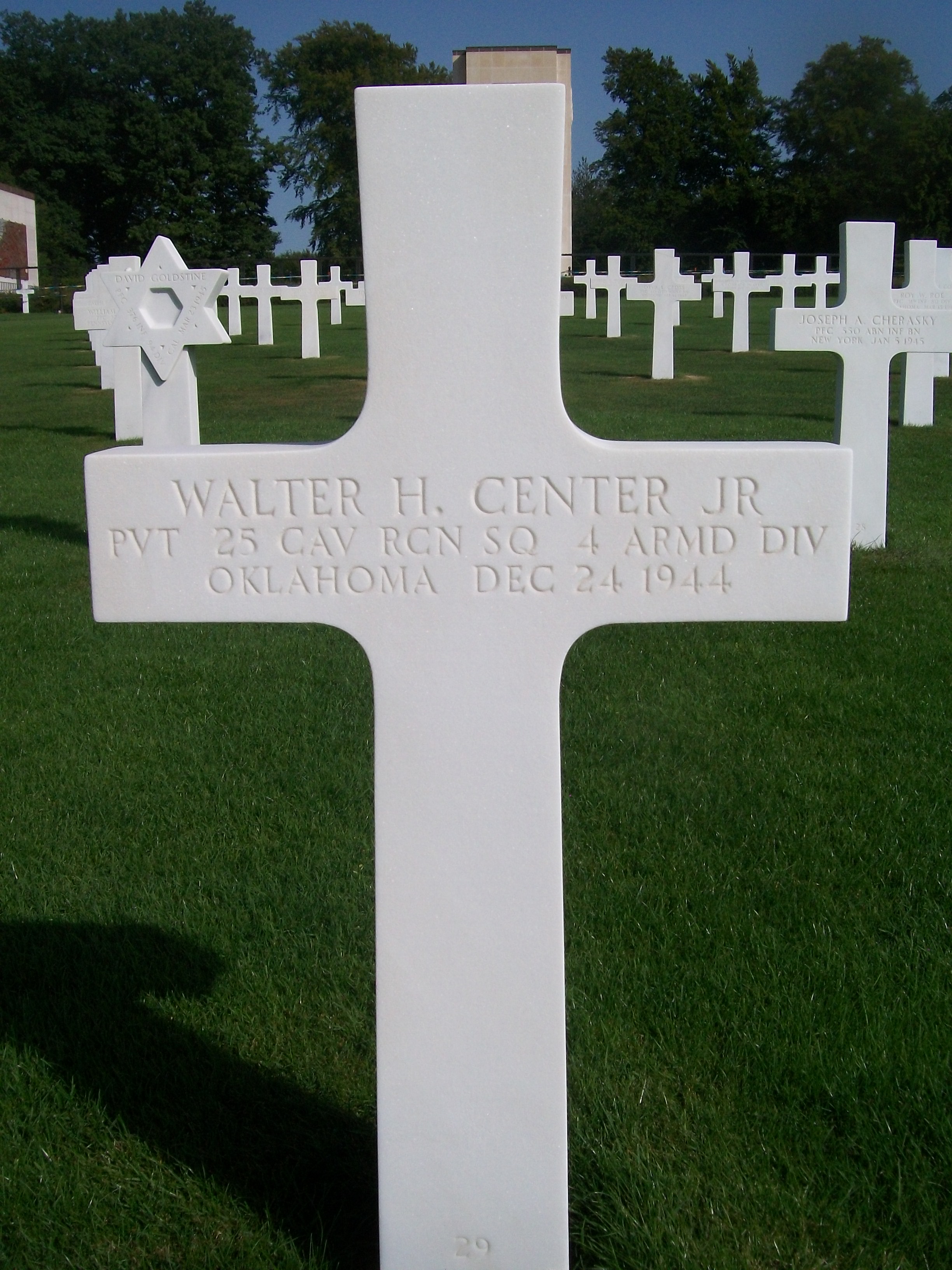 Image: cross at cemetery