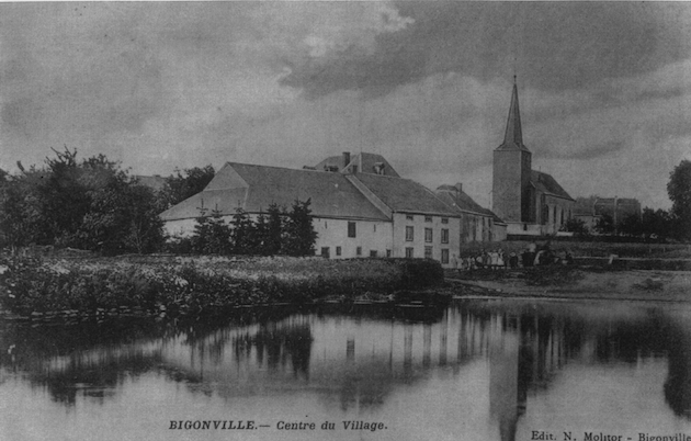 Image: Center of the village prior to the Battle of the Bulge